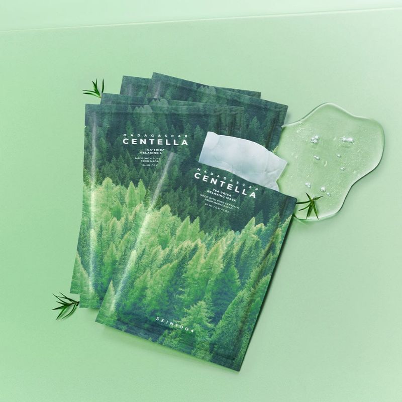 Skin1004 Madagascar Centella Tea-Trica Relaxing Mask (1ea)