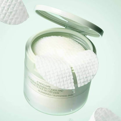 Celimax Ji Woo Gae Cica BHA Blemish Toner Pad