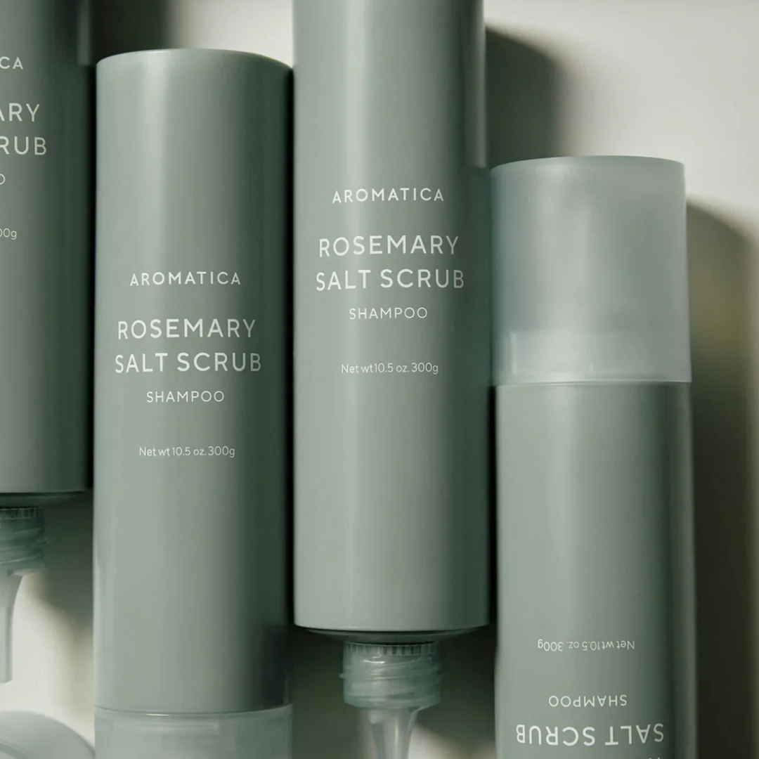 AROMATICA Rosemary Salt Scrub Shampoo