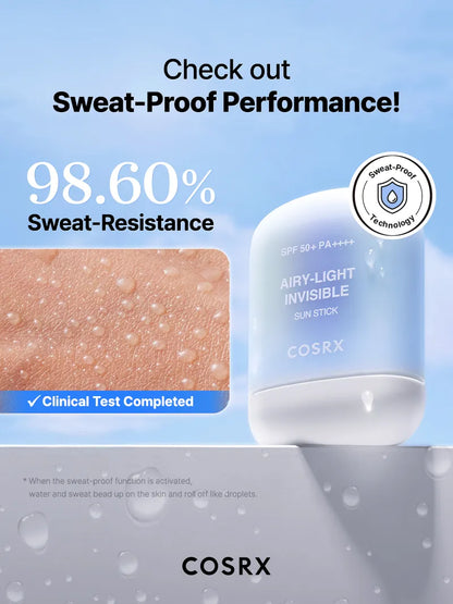 COSRX Airy-Light Invisible Sun Stick 19 g