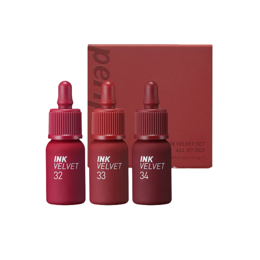 Ink Velvet Set - All My Red