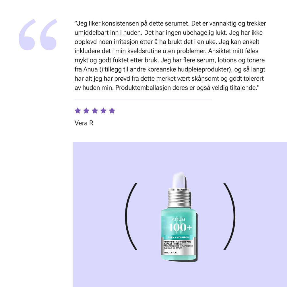 Anua PDRN Hyaluronic Acid Capsule 100 Serum