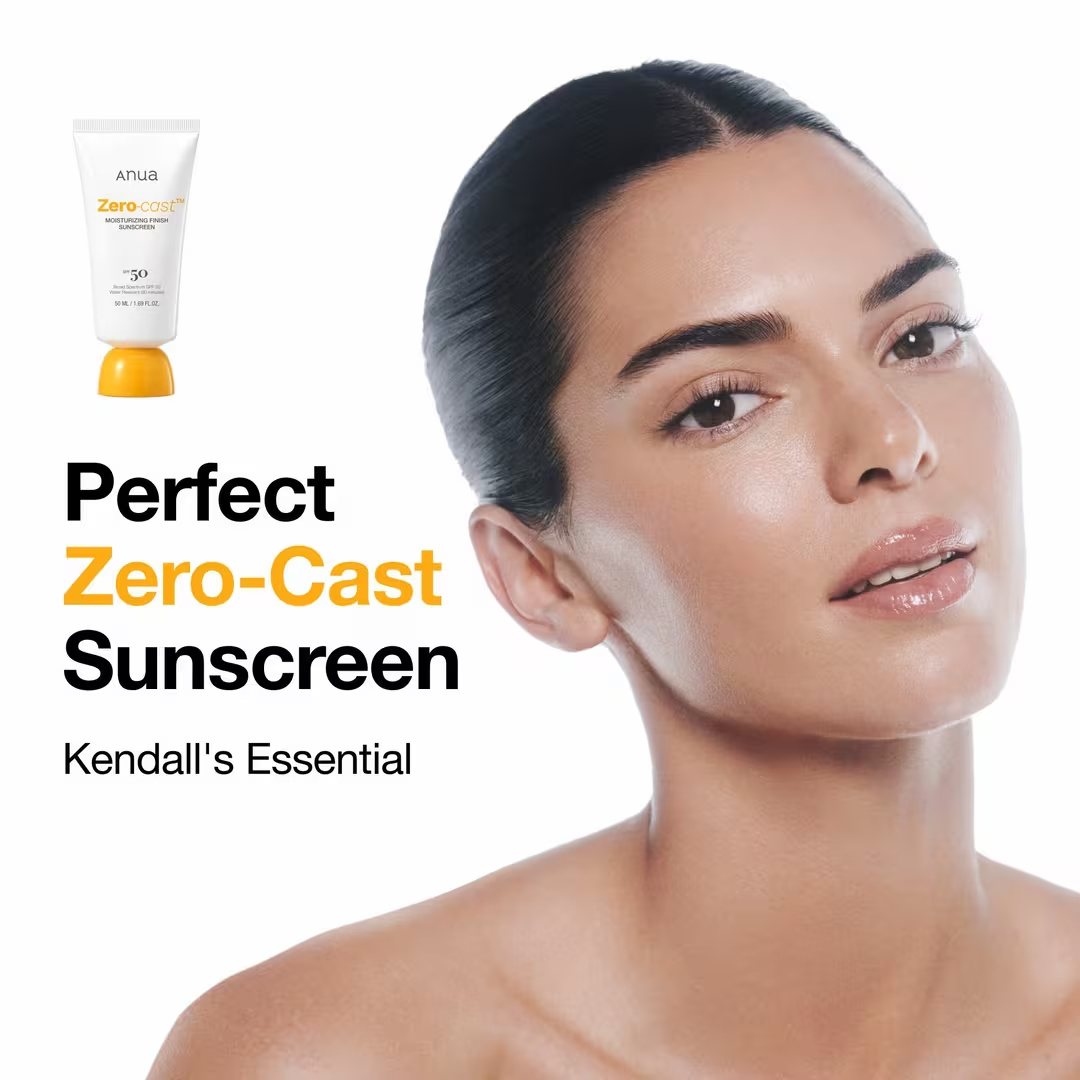 Anua Zero-Cast Moisturizing Finish Sunscreen