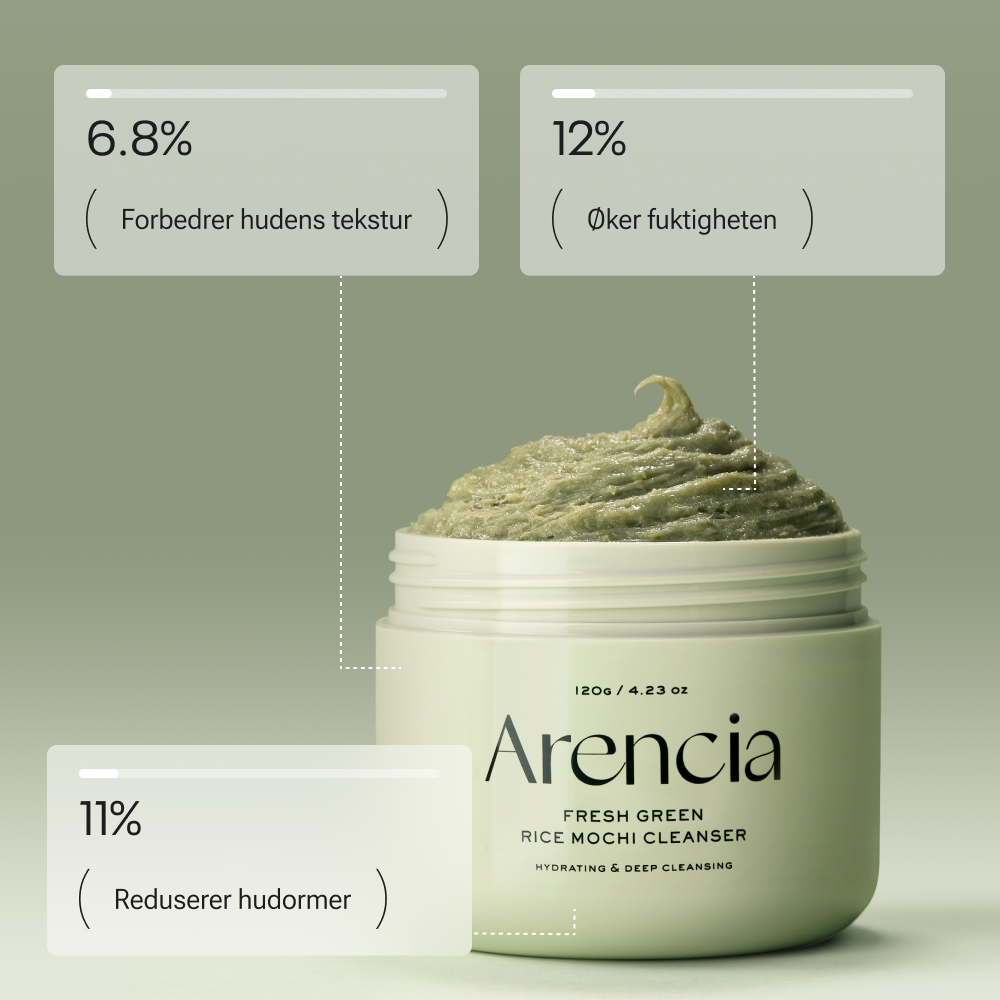 Arencia Fresh Green Rice Mochi Cleanser 120g