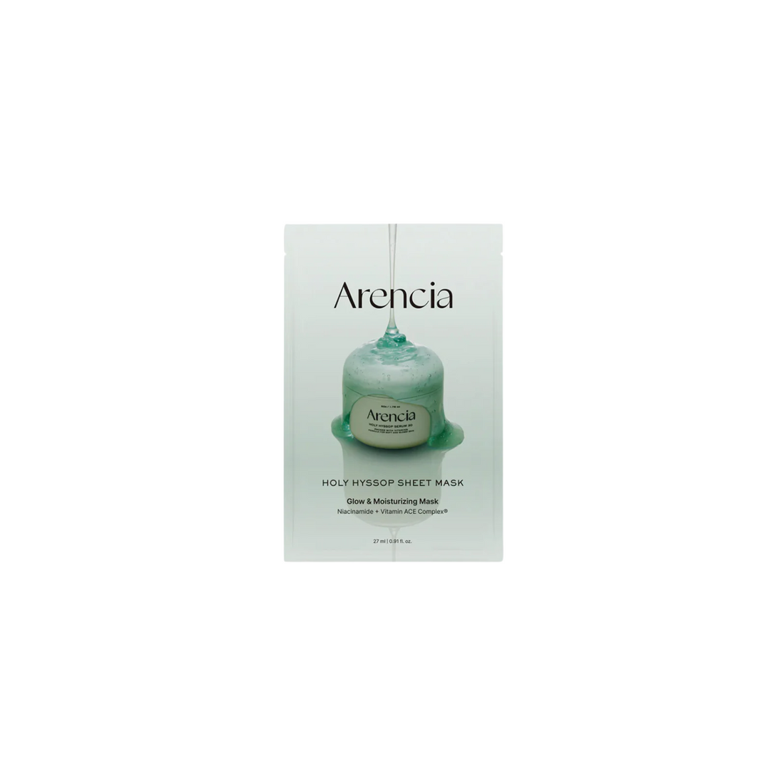 Arencia Holy Hyssop Sheet Mask