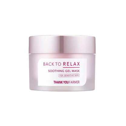 Thank You Farmer Back To Relax Soothing Gel Mask TGTW