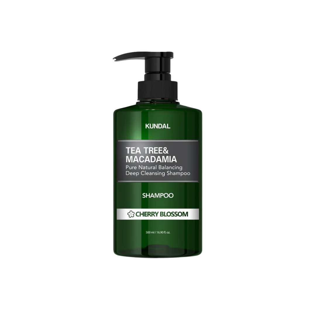 Kundal Tea Tree &amp; Macadamia Deep Cleansing Shampoo - Cherry Blossom