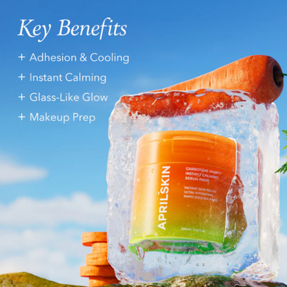APRILSKIN Carrotene IPMP™ Instant Calming Serum Pads