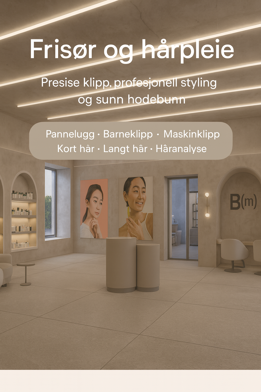 Hårklipp og pleie