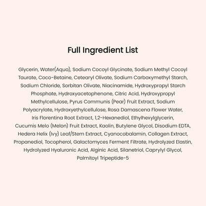 Biodance Collagen Mask To Foam Cleanser