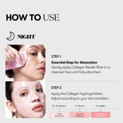 VT Cosmetics Collagen Reedle Shot 100 2 Step Hydrogel Mask