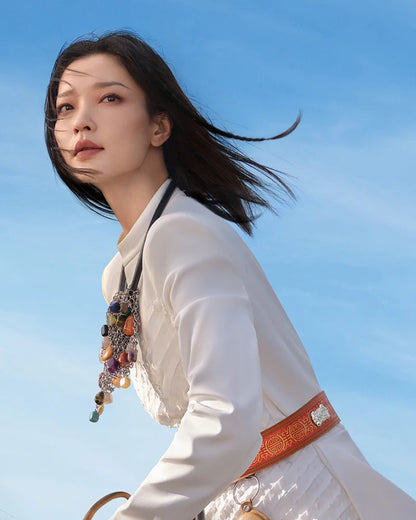 Florasis Yurong Airbrushed Tinted Pressed Powder Nomadic Glam Z25 Lotus