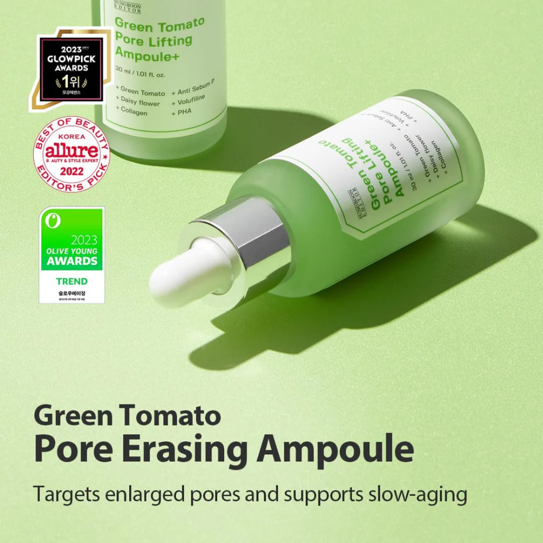 Sungboon Green Tomato Pore Lifting Ampoule+