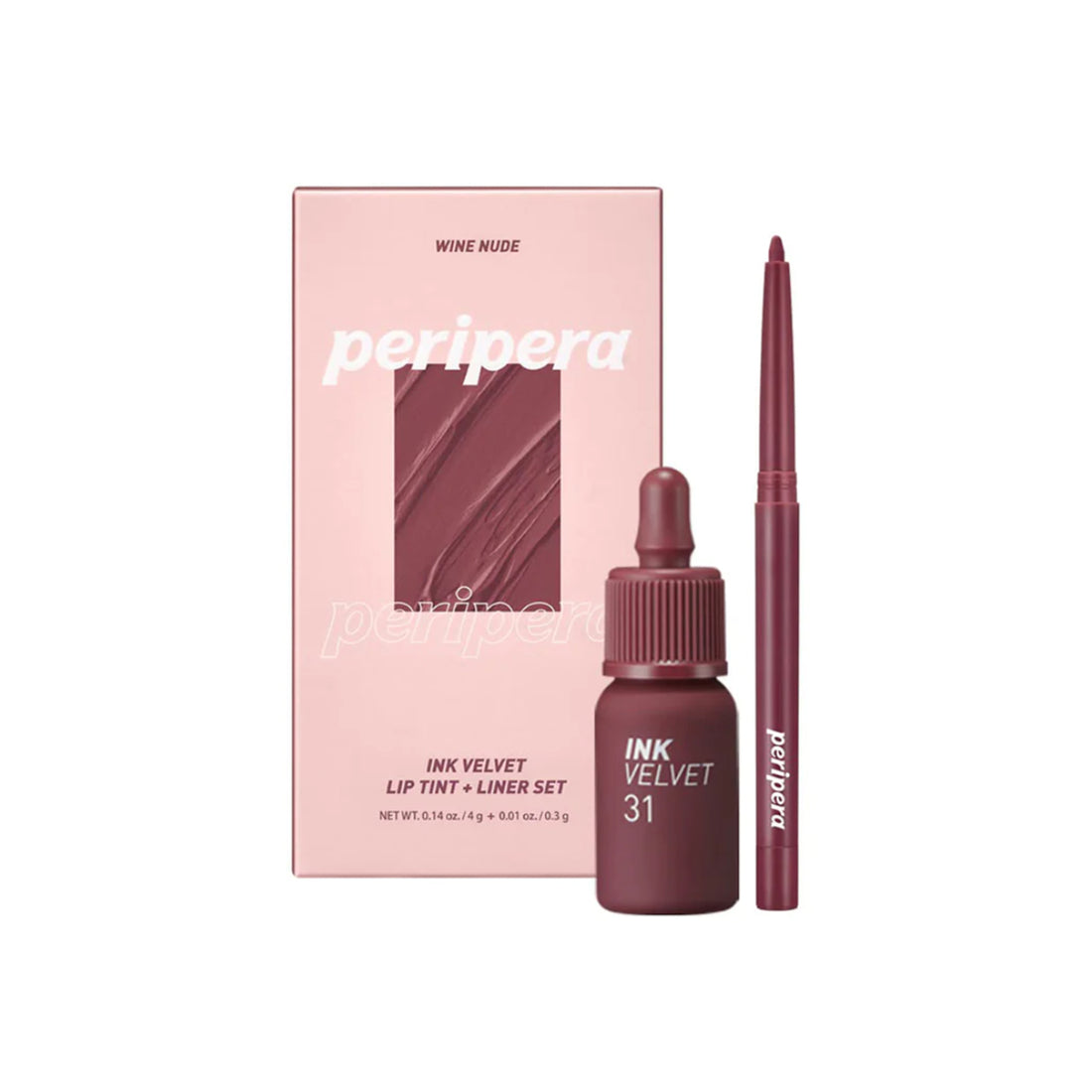Peripera Ink Velvet + Lip Liner Set 