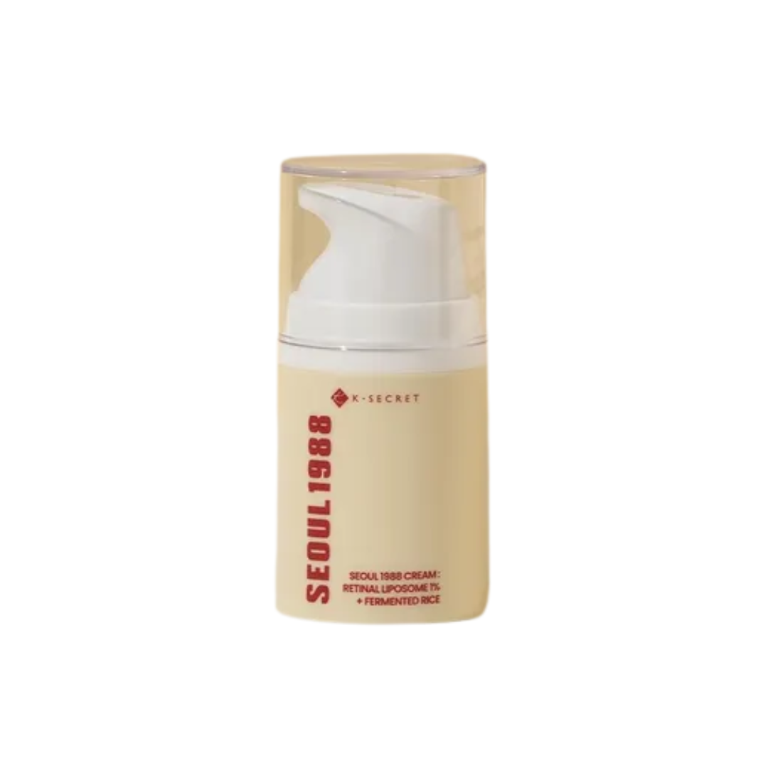 K-SECRET Cream: Retinal Liposome 1% + Fermented Rice