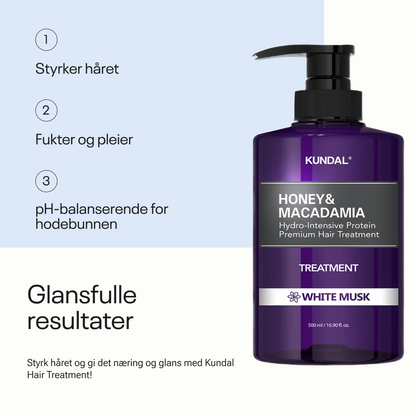 Kundal Honey &amp; Macadamia Treatment White Musk 500ml