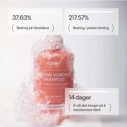 Kundal Protein Bonding Care Shampoo - Violet Muguet
