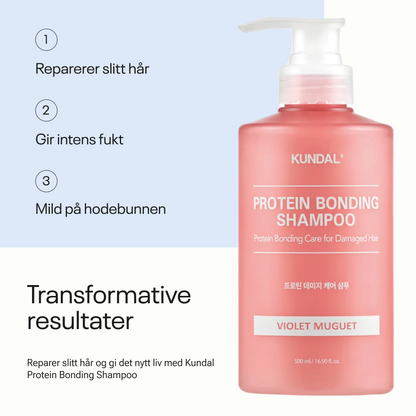 Kundal Protein Bonding Care Shampoo - Violet Muguet