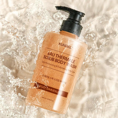 Kundal Scrub Body Wash – Cozy Darjeeling 500ml