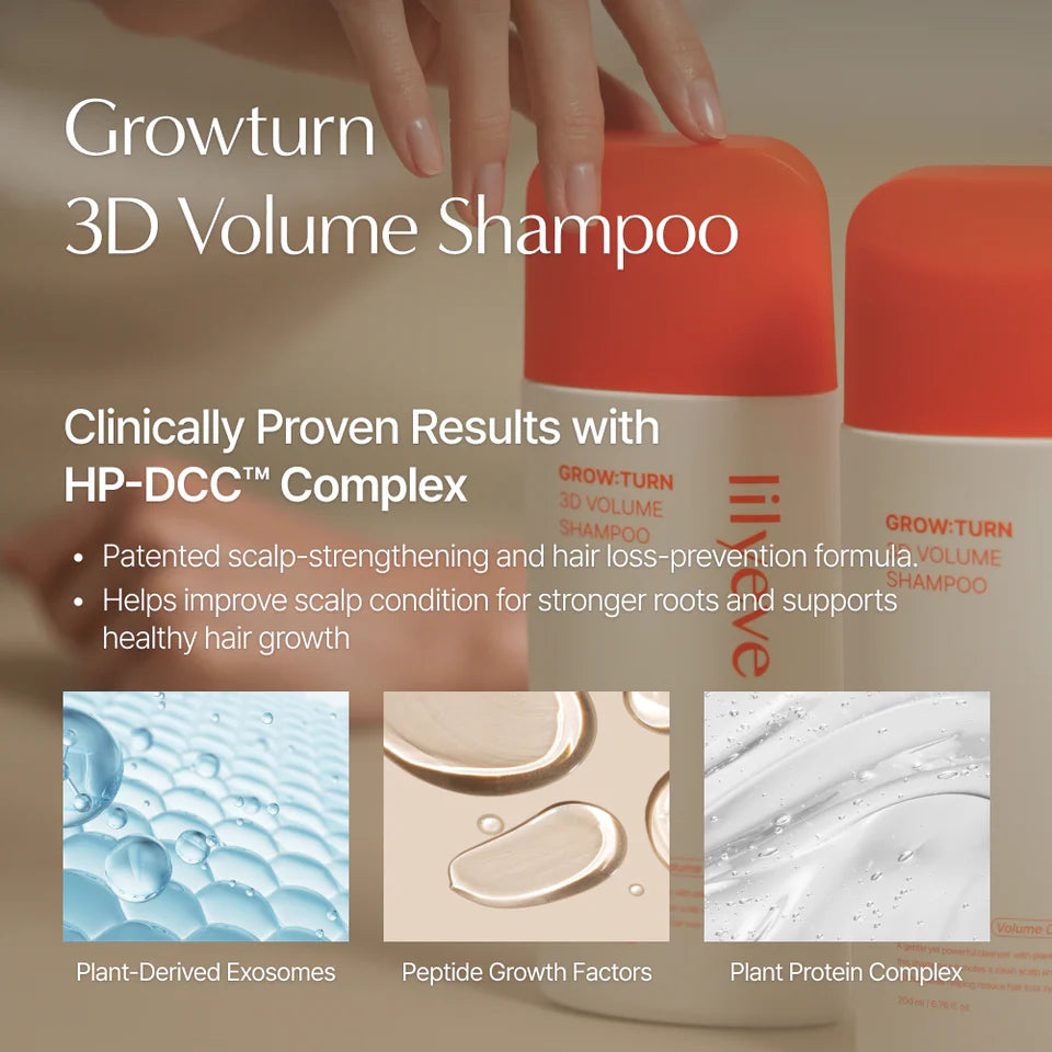 Lilyeve Grow: Turn 3D Volume Shampoo