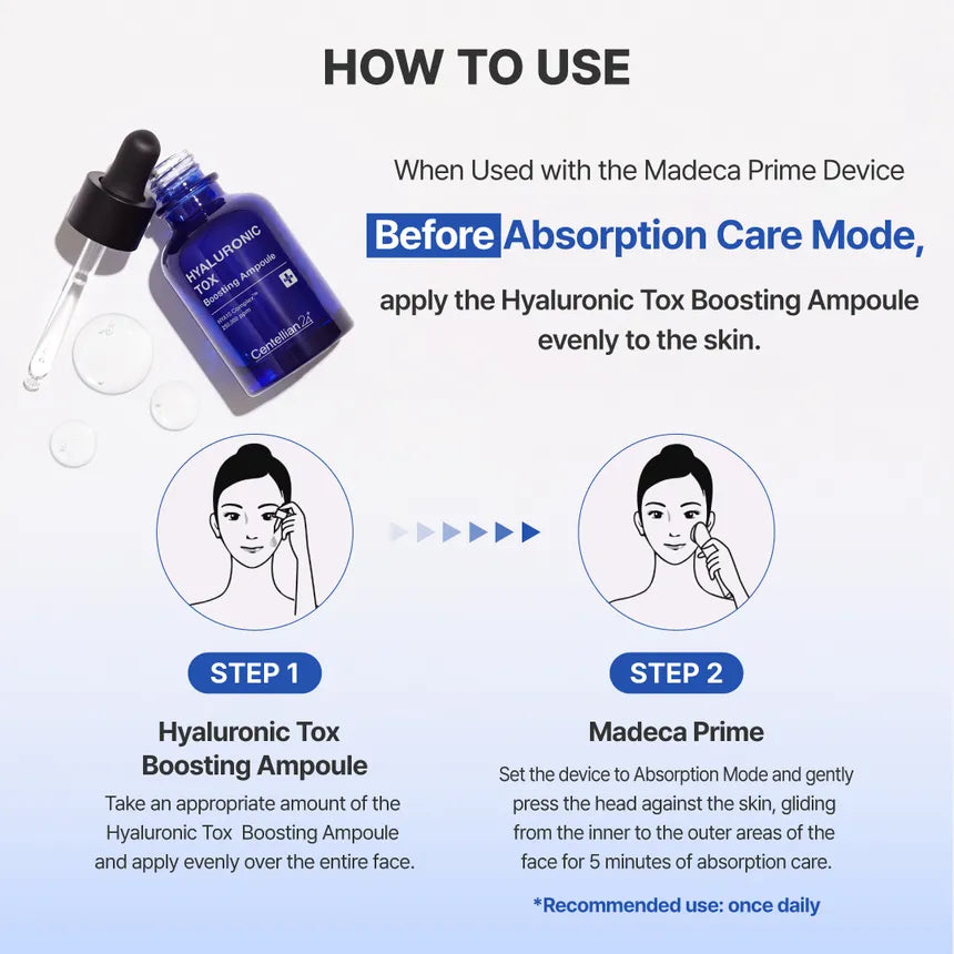 Centellian24 Hyaluronic Tox Boosting Ampoule