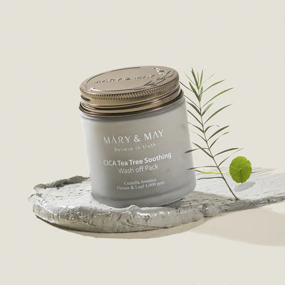Mary &amp; May CICA TeaTree Soothing Wash off Pack