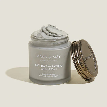 Mary &amp; May CICA TeaTree Soothing Wash off Pack
