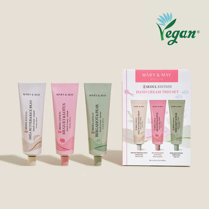 Mary&amp;May Seoul Edition Hand Cream Trio Set