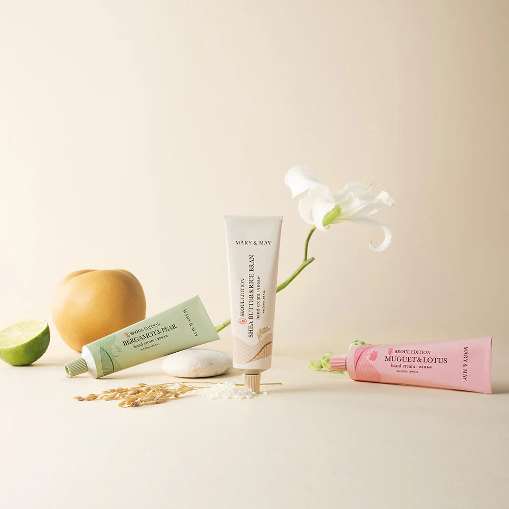 Mary&amp;May Seoul Edition Hand Cream Trio Set
