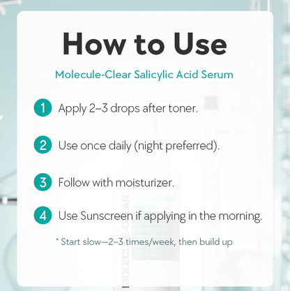 Nine Less Molecule-Clear Salicylic Acid Serum