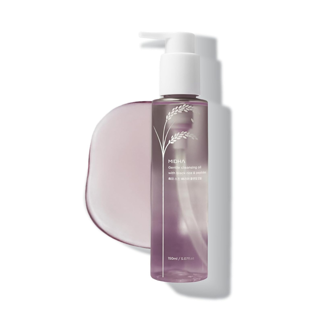Midha Gentle Cleansing Oil With Black Rice &amp; Peptides