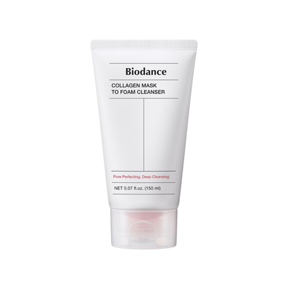 Biodance Collagen Mask To Foam Cleanser
