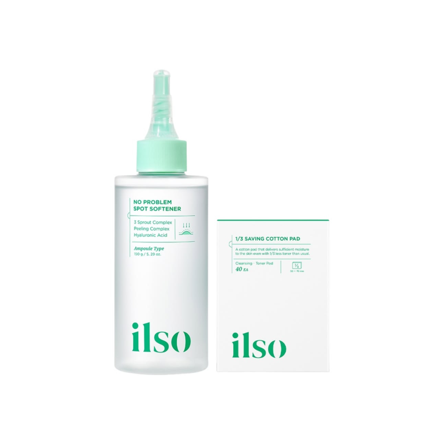 Ilso No Problem Spot Softener (+ Ilso 1/3 Saving Cotton Pad)