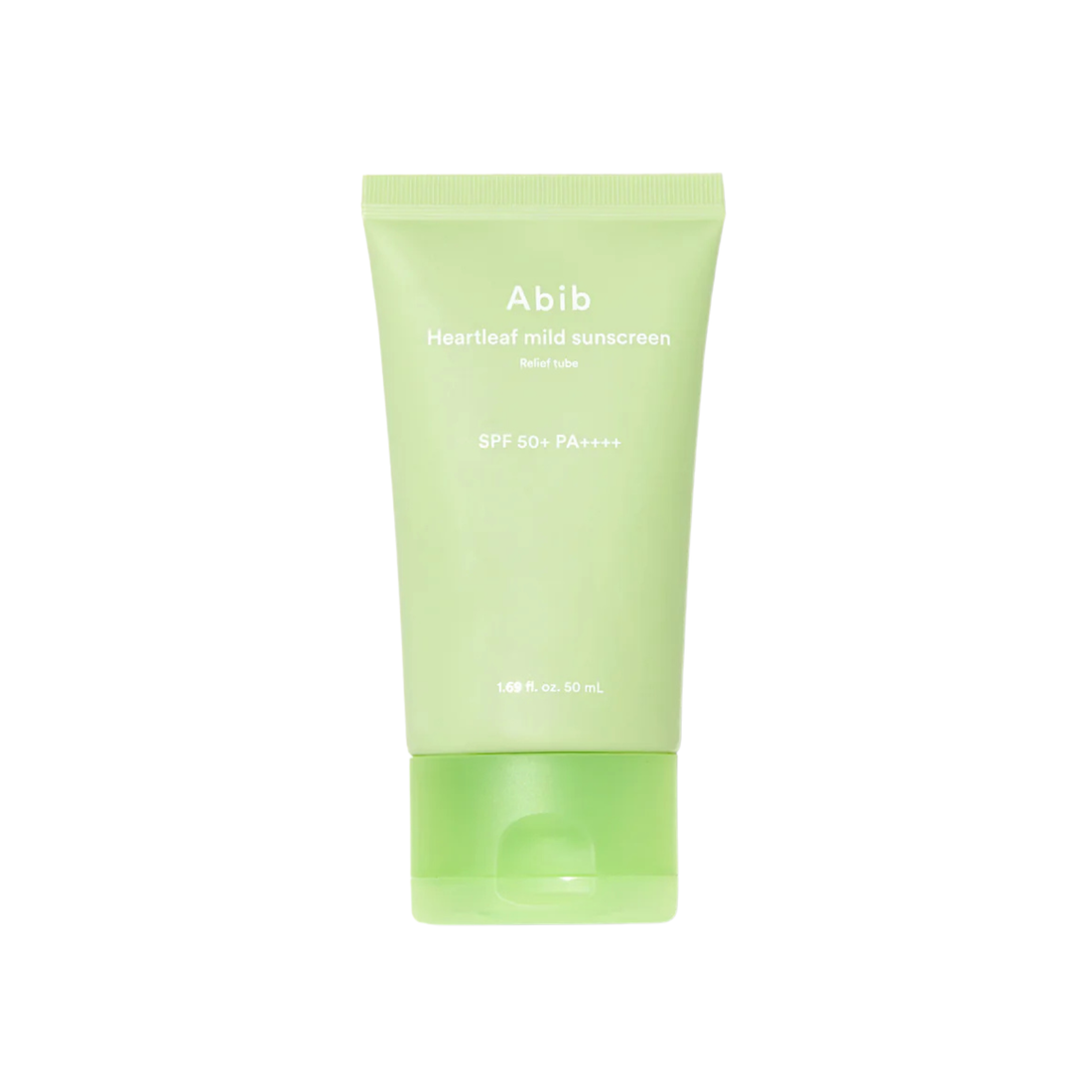 Abib Heartleaf Mild Sunscreen Relief Tube