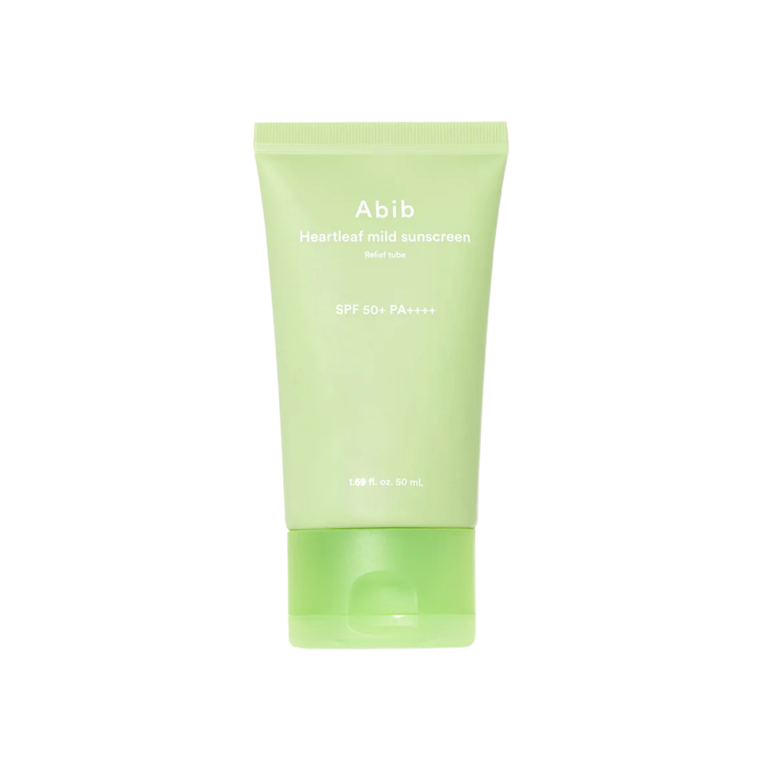 Abib Heartleaf Mild Sunscreen Relief Tube