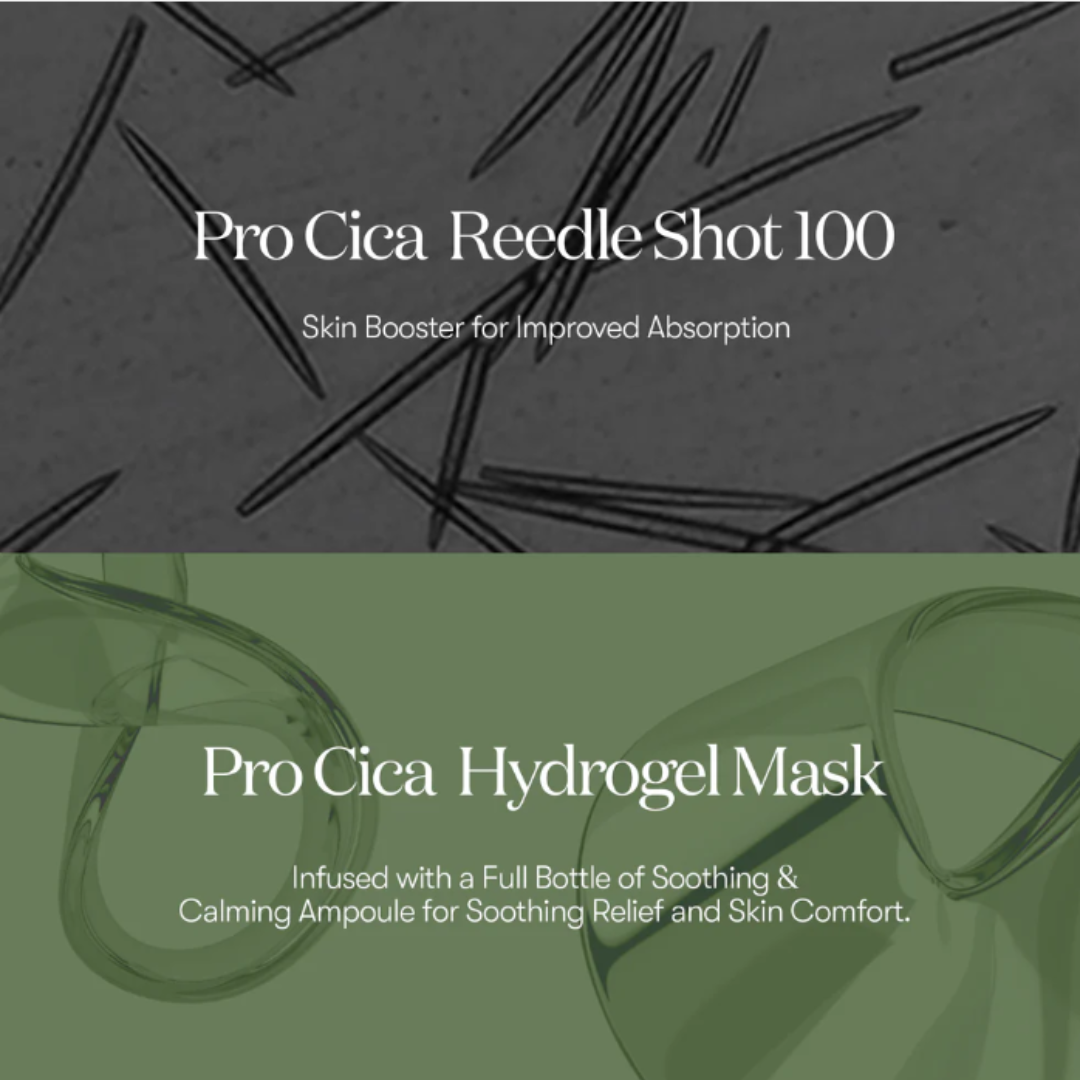 VT Cosmetics Pro Cica Reedle Shot 100 2 Step Hydrogel Mask
