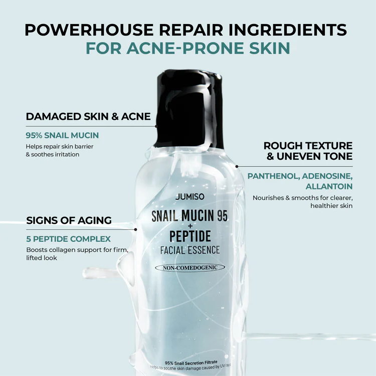 Jumiso Snail Mucin 95 + Peptide Facial Essence