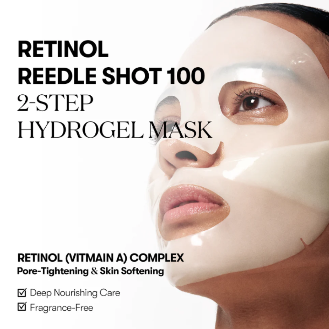 VT Cosmetics Reti-A Reedle Shot 100 2 Step Hydrogel Mask