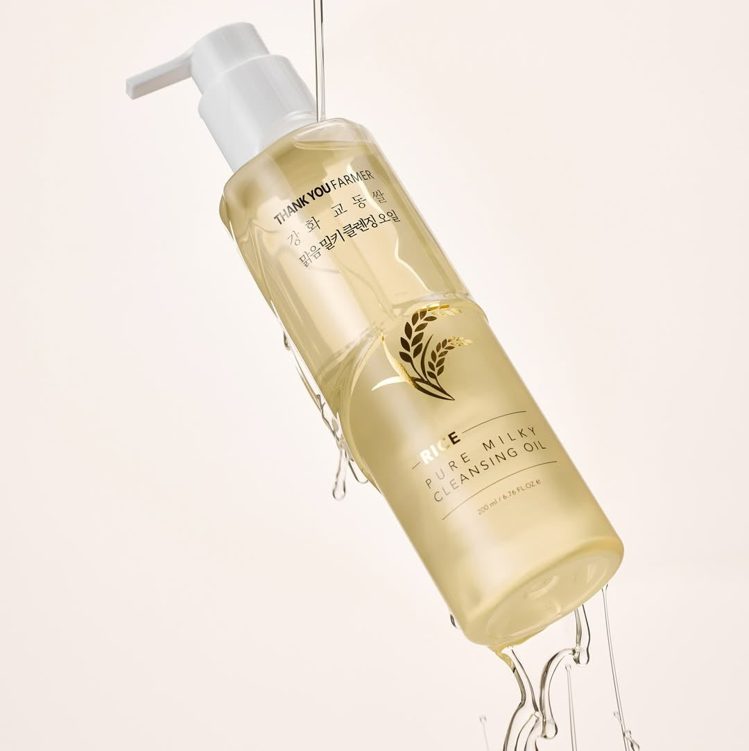 Thank You Farmer Rice Pure Milky Cleansing Oil