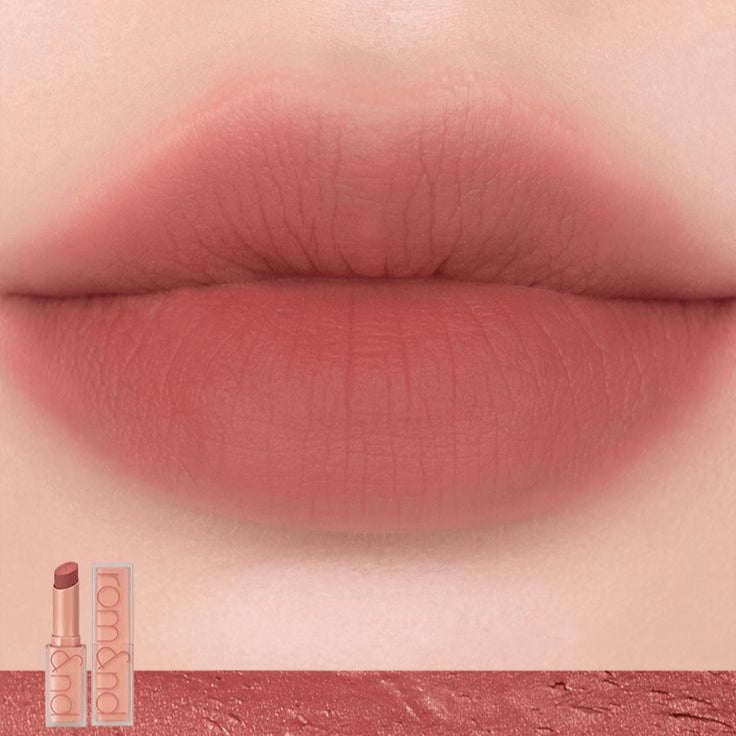 Rom&amp;nd Zero Matte Lipstick 23 Ruddy Nude