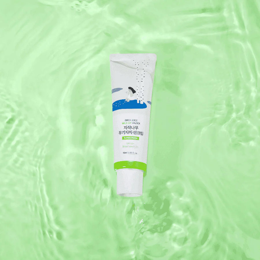 Round Lab Birch Juice Moisturizing Mild Up Sunscreen SPF50+