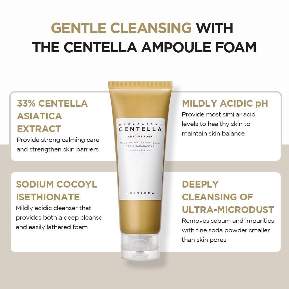 Skin1004 Madagascar Centella Ampoule Foam 125 ml