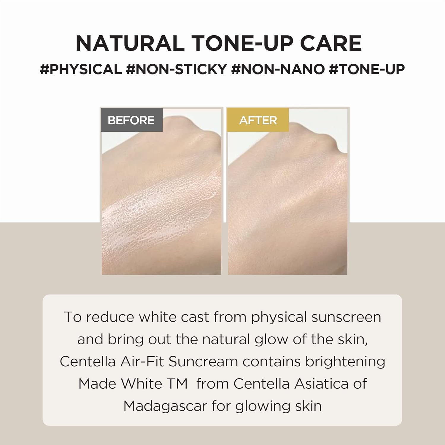 Skin1004 Madagascar Centella Air-Fit Suncream Plus SPF50+ PA++++