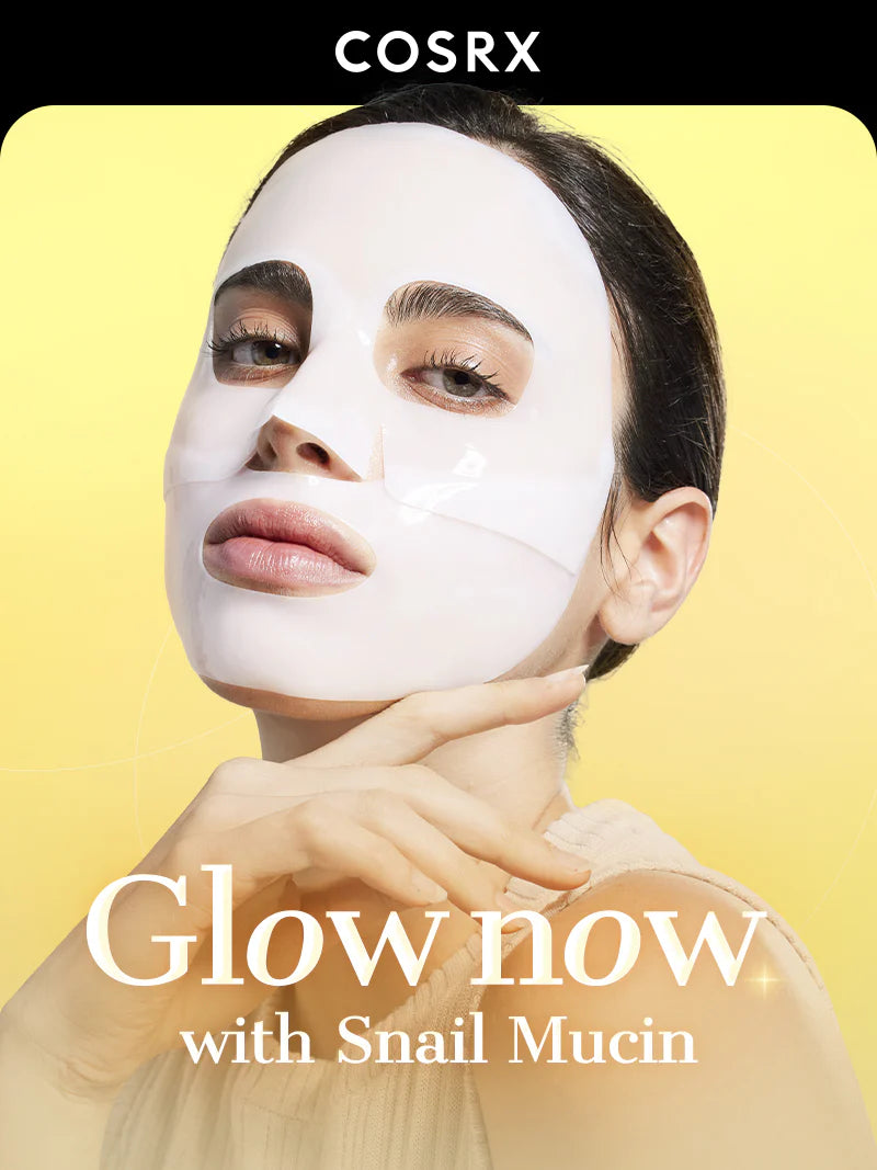 COSRX Advanced Snail Mucin Glass Glow Hydrogel Mask