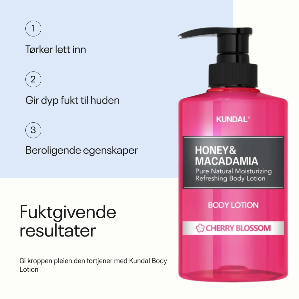 Kundal Honey &amp; Macadamia Pure Body Lotion Cherry Blossom 258 ml