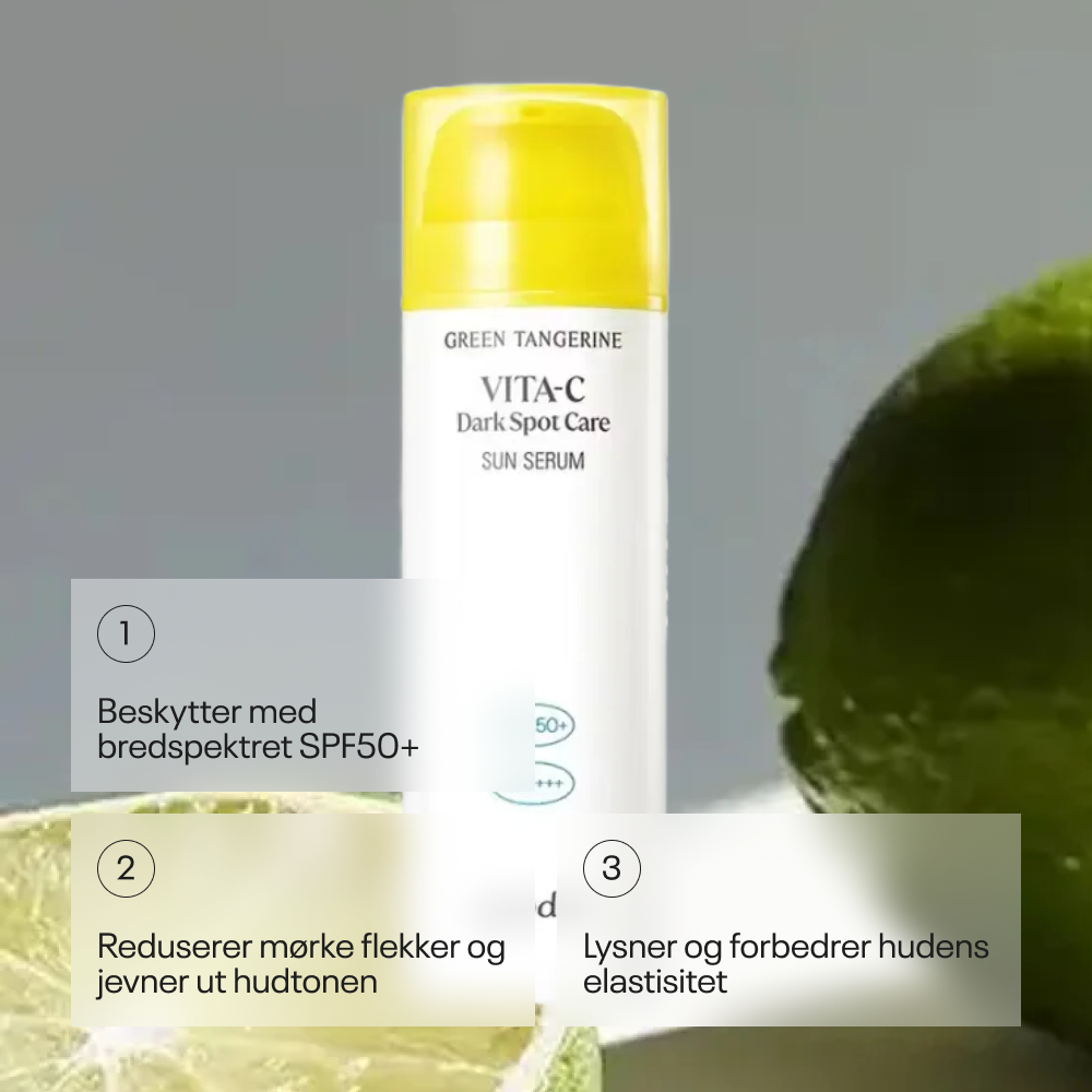 Goodal Green Tangerine Vita C Dark Spot Care Sun Serum SPF50+