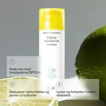 Goodal Green Tangerine Vita C Dark Spot Care Sun Serum SPF50+
