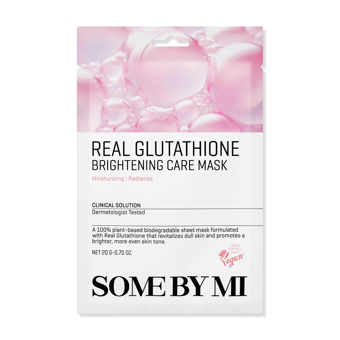 Some By Mi Real Glutathione Brightening Care Mask 1ea