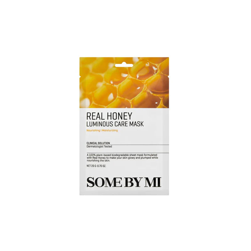 Some By Mi Real Honey Luminous Care Mask 1ea