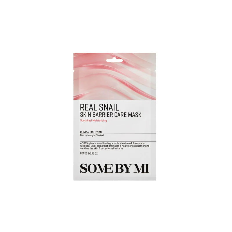 Some By Mi Real Snail Skin Barrier Care Mask 1ea